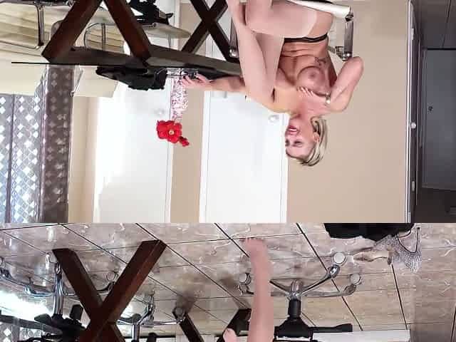 Kyla Keys In Spunky Blonde Milf Kaylynn Keyes Masturbates On Camera