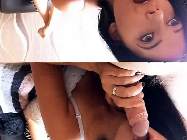 Teen Babe's POV Blowjob and Feet Show