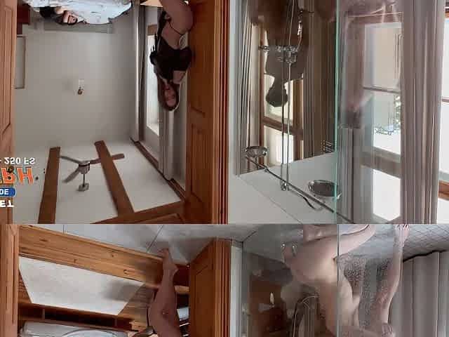 A Pretty Russian Girl Is Ready To Fuck With A Guy In Her Shower