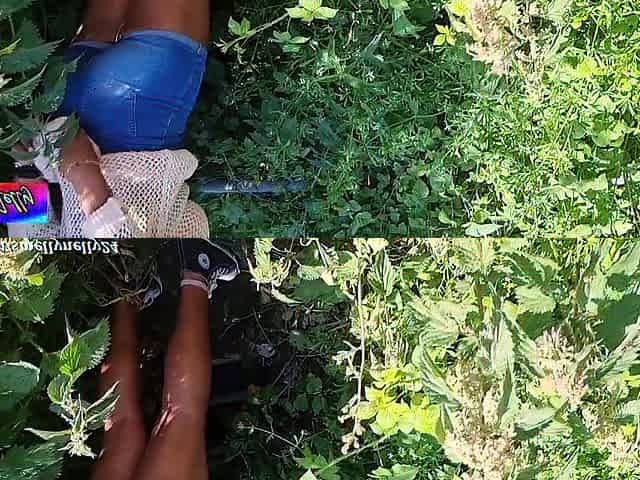 My Bawdy VAGINA and STRAP got Greater quantity STINKY after Peeing by the Side of the Road