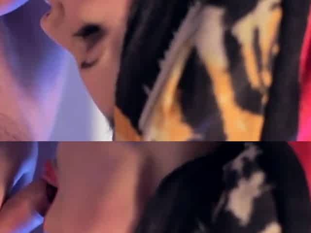 Sensual Oral Skills on Display