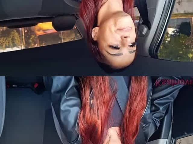 Woman app driver catches passenger masturbating behind her...What now?