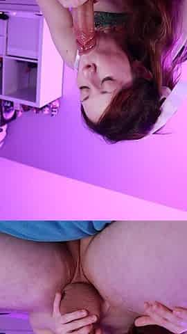 My Cute Ass Sucking Cock & Riding to Creamy Finish