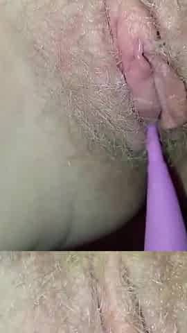 Toying My Hairy Pussy