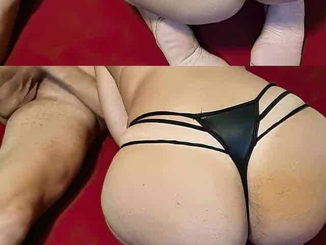 Unbelievable chunky butt of my pawg wife riding so sexy