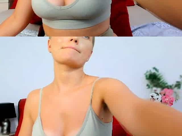 Horny Blonde Will Make Your Cocks Hard
