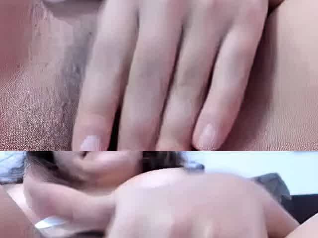 Busty Girl Pleasures Herself on Webcam