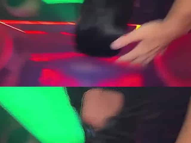Risky Anal Sex in a Nightclub Latrine - Stranger Gal Gives It in the Butt