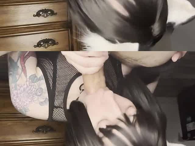Masked Fantasy And Mask Man - Slutty Puppy Girl Gets Fucked By Big Dick Masked Man - Purge Mask