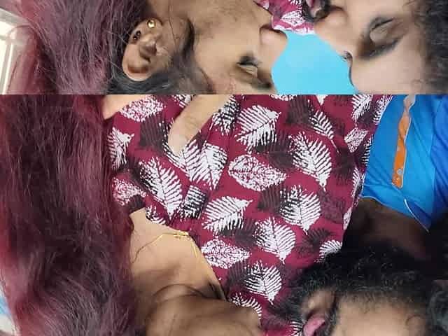 Hot Kiss with Ass Press