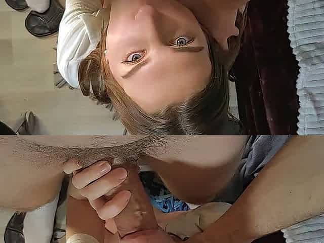 School Teen Angel gave the Superlatively good Fellatio in school - HD Porn Face Screwed