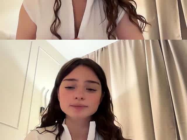 Hottest brunette solo webcam masturbation 2