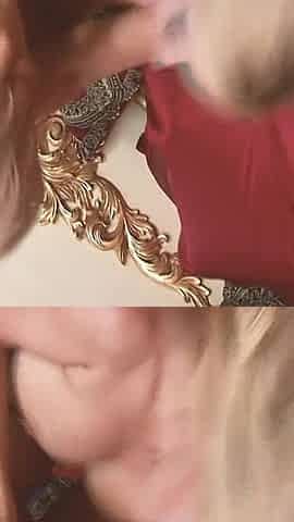 Horny Catsbabes Scene-1 Blonde Lesbian MILFs Enjoy Playing with Their Strap-on