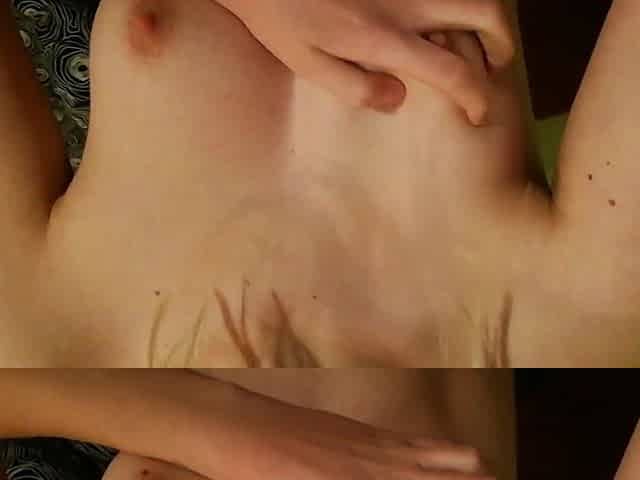 Anal Masturbating virgin cutie