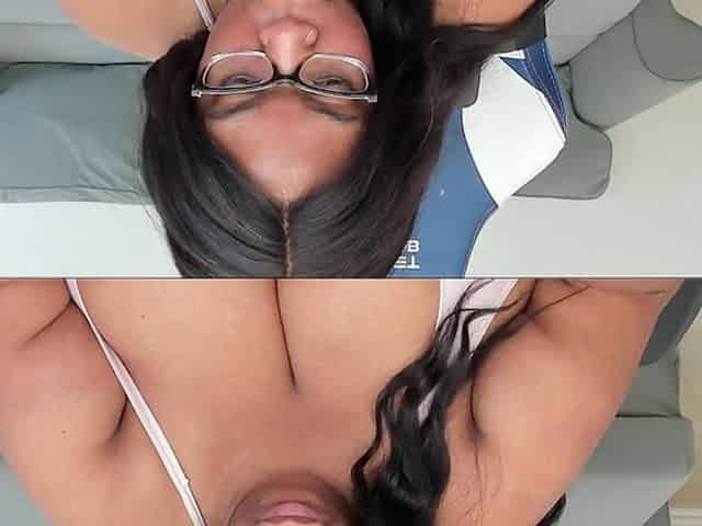 In Front of Webcam