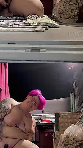 Sex toy fick im Mondschein