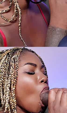 Black Whore Face Banged by Step Brothers BBC