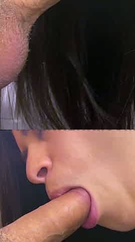 Huge Japan blowjob and handjob POV orgy with a cumshot