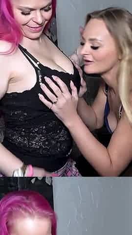 Real Homemade Swinger Lesbian Passion!