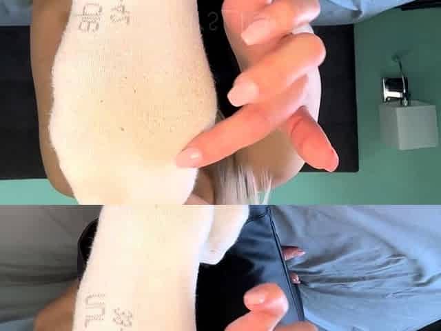 Blonde youngsters Foot Fetish