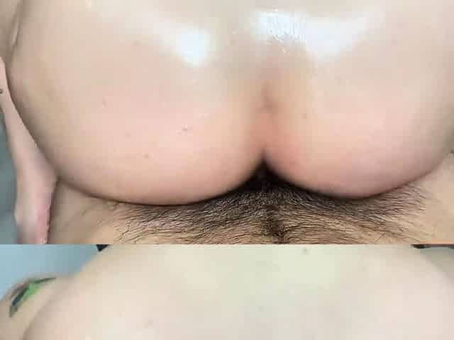 Anal Creampie for Big-Ass Stepmom