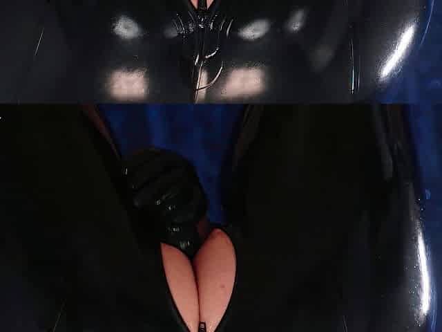 twat screw and squirt latex fetish mother I'd like to fuck - free porn clip