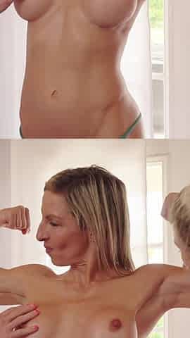 Muscle Girls Lift and Carry Fucking