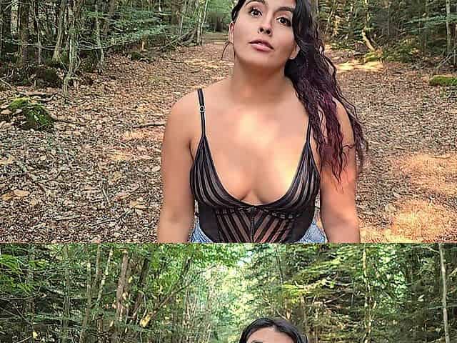 A stranger in the forest screws me in his camper!!