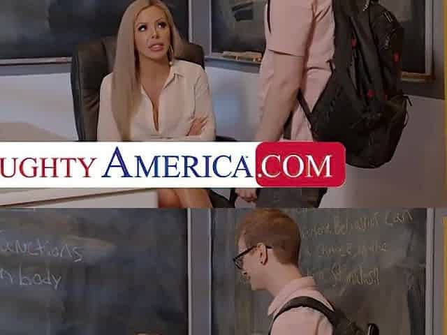 Vagina-Stretching Sex With A Breasty Teacher