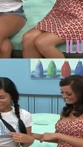 Lesbians with small tits enjoying steamy hard sex