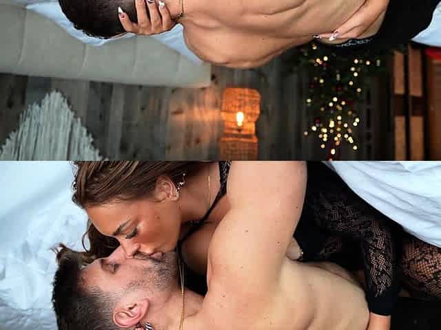 Alanna Pow Gets Creampied In Her Sexy Black Fishnet