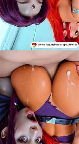 Horny cumming cock gets blowjob by cute girl