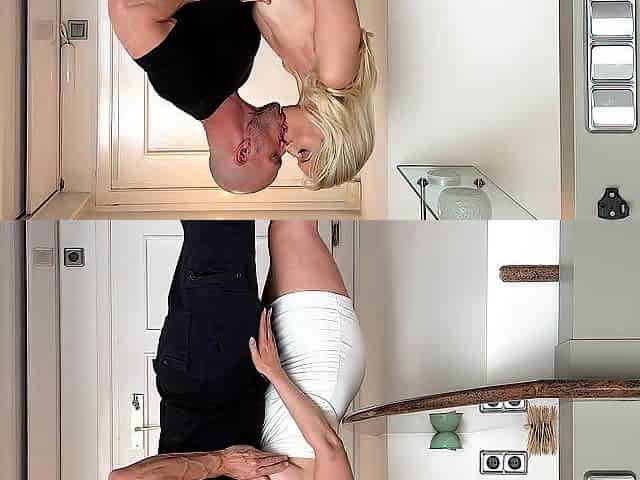 Sexy Blond Russian Neighbour Gets Screwed Hard