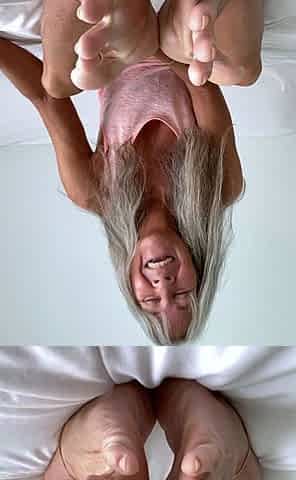 Amateur mature CD solo