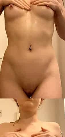 Brunette Solo Webcam Masturbation