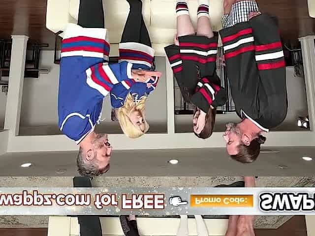 NHL Finals Superstition Bang Fest - Rival Stepdads Convince Their StepDaughters To Make a Taboo Wager