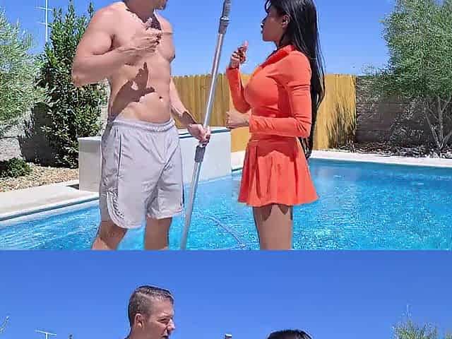 My LARGE TITTY BOSS caught me spying, now I must pay the price