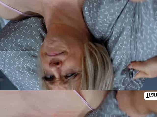 MILF Patient masturbates and fucked by TS and doctor
