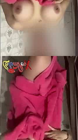 Latina Babe Drying off Slowly After a Steamy Shower