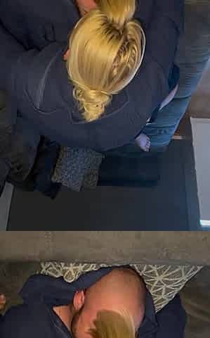 Blonde MILF&hot Boy Fucking in Bathrobe, Intense Hot Intimate Orgasmic Dirty Wet Hard