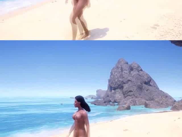 Brunette is shafted in a 3D fucking