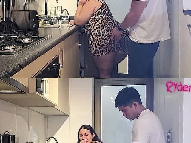 My stepson treats me like a wench and bangs my booty