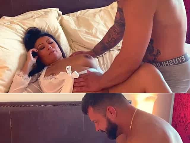 Curvy Asian Milf choose stepson's dong to cheat
