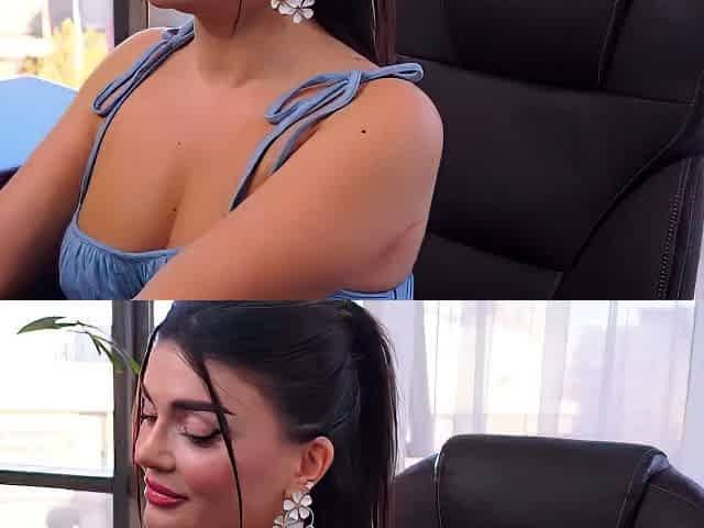 Amateur Big Boobs jerks Big Dick