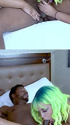 Don Prince Gets Lucky and Bangs Two Big Titty Chubby Girls
