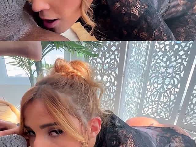 Agatha Vega Gets Her Asshole Pounded By BBC In Fishnet