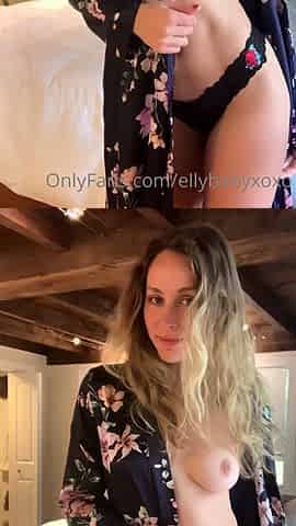 Hot Blonde Babe Solo Masturbation