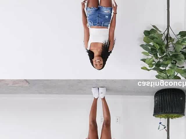 Questioning Black Beauty With Good Bubble Ass, Casting Clip