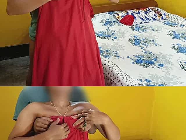 Desi Indian Neighbors Bhabhi Hard Sex in Doggy Style by Pulling Her Long Hair