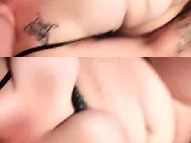 Big-Tit Blonde BBW Has Shaking Orgasm on Webcam